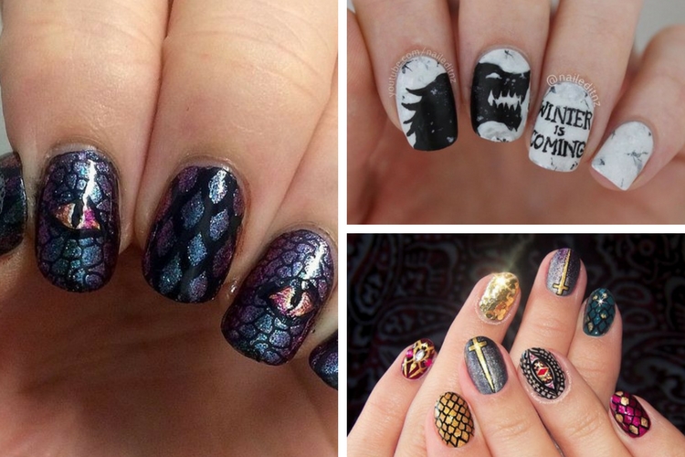 Comment réaliser un nail art Game Of Thrones ?