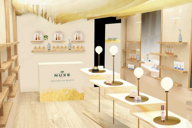 Nuxe ouvre un pop-up store au coeur de Paris !