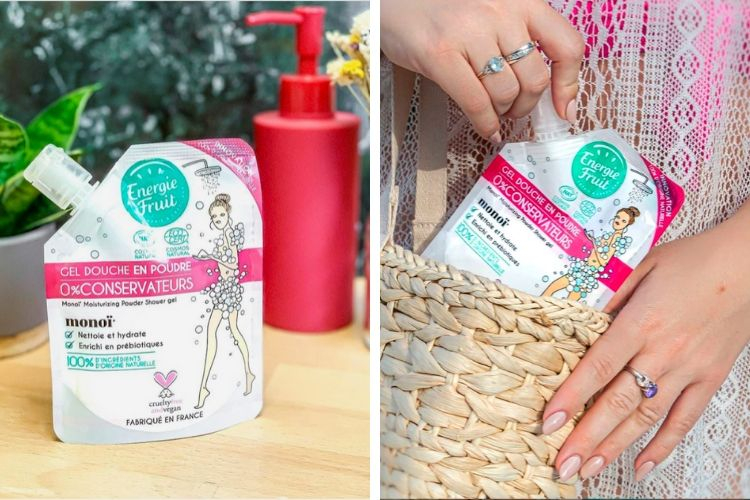 Le Gel Douche en Poudre de Energie Fruit : avis et résultats du test de produit