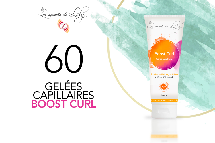 60 Gelée capillaire BOOST CURL des Secrets de Loly de ZAWEMA à tester