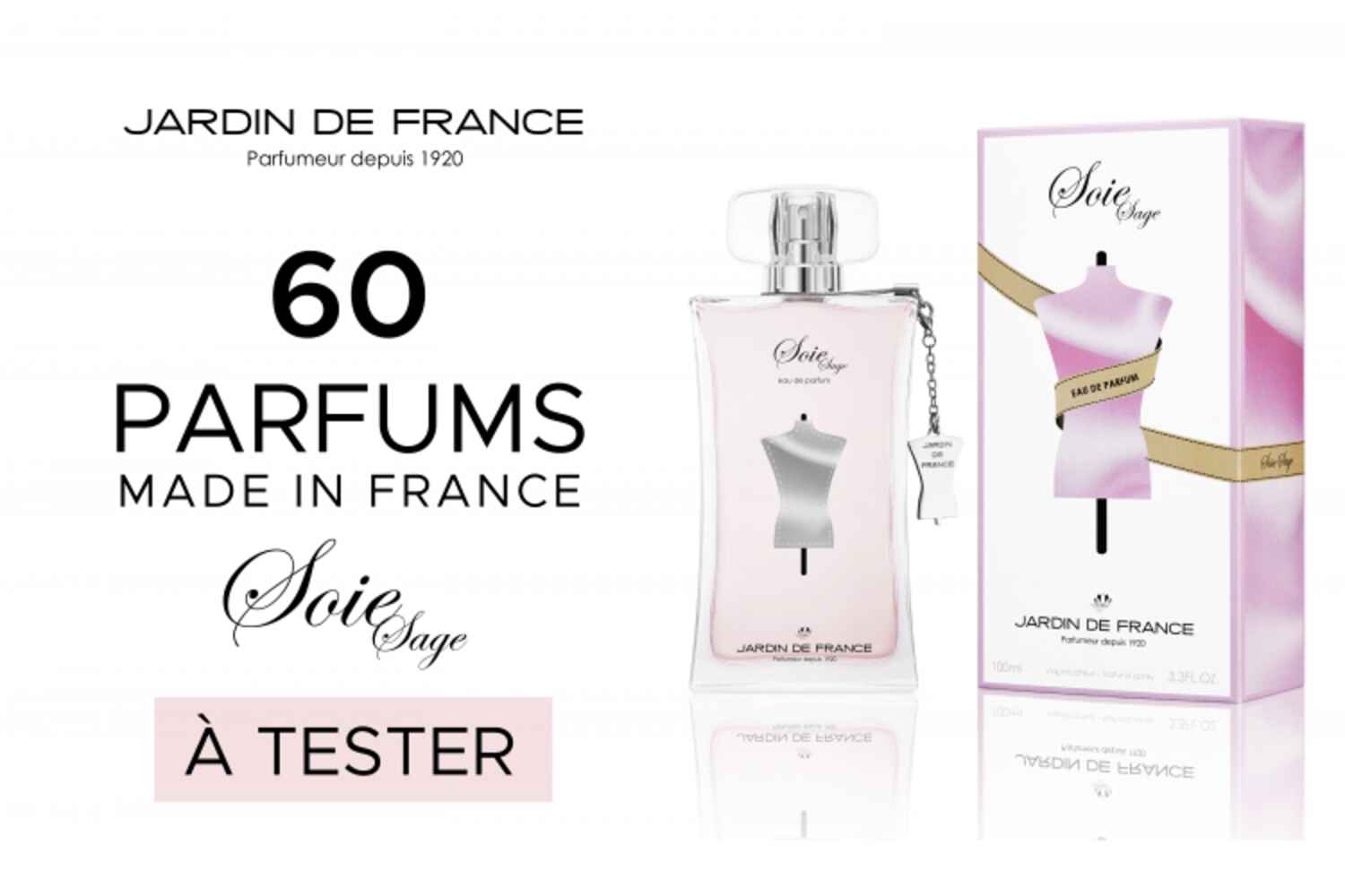 60 Soie Sage de Parfum Jardin de France à tester