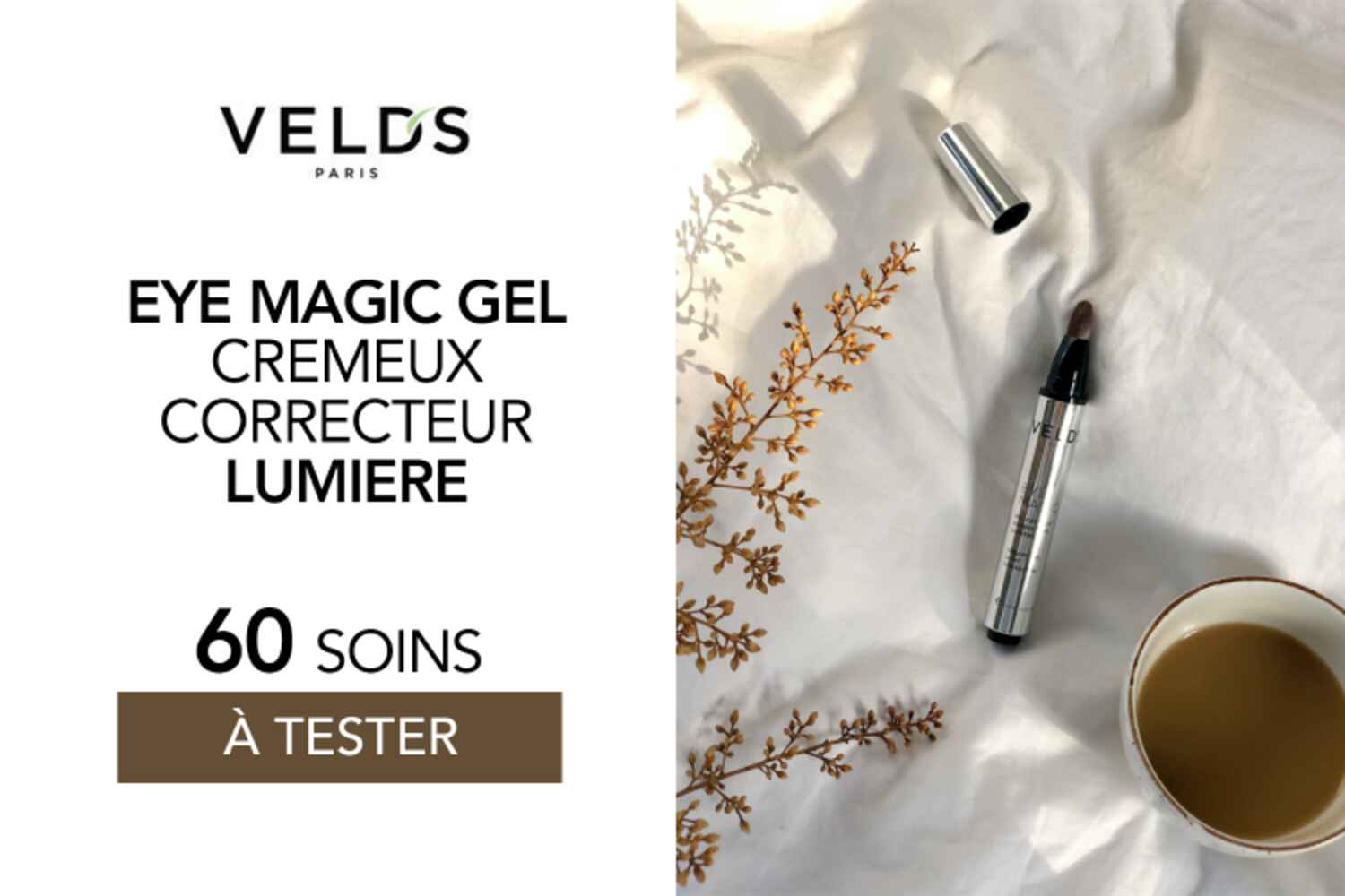 60 EYE MAGIC GEL CREMEUX CORRECTEUR LUMIERE