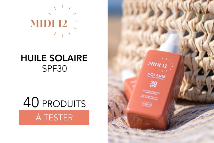 Huile protectrice solaire SPF 30