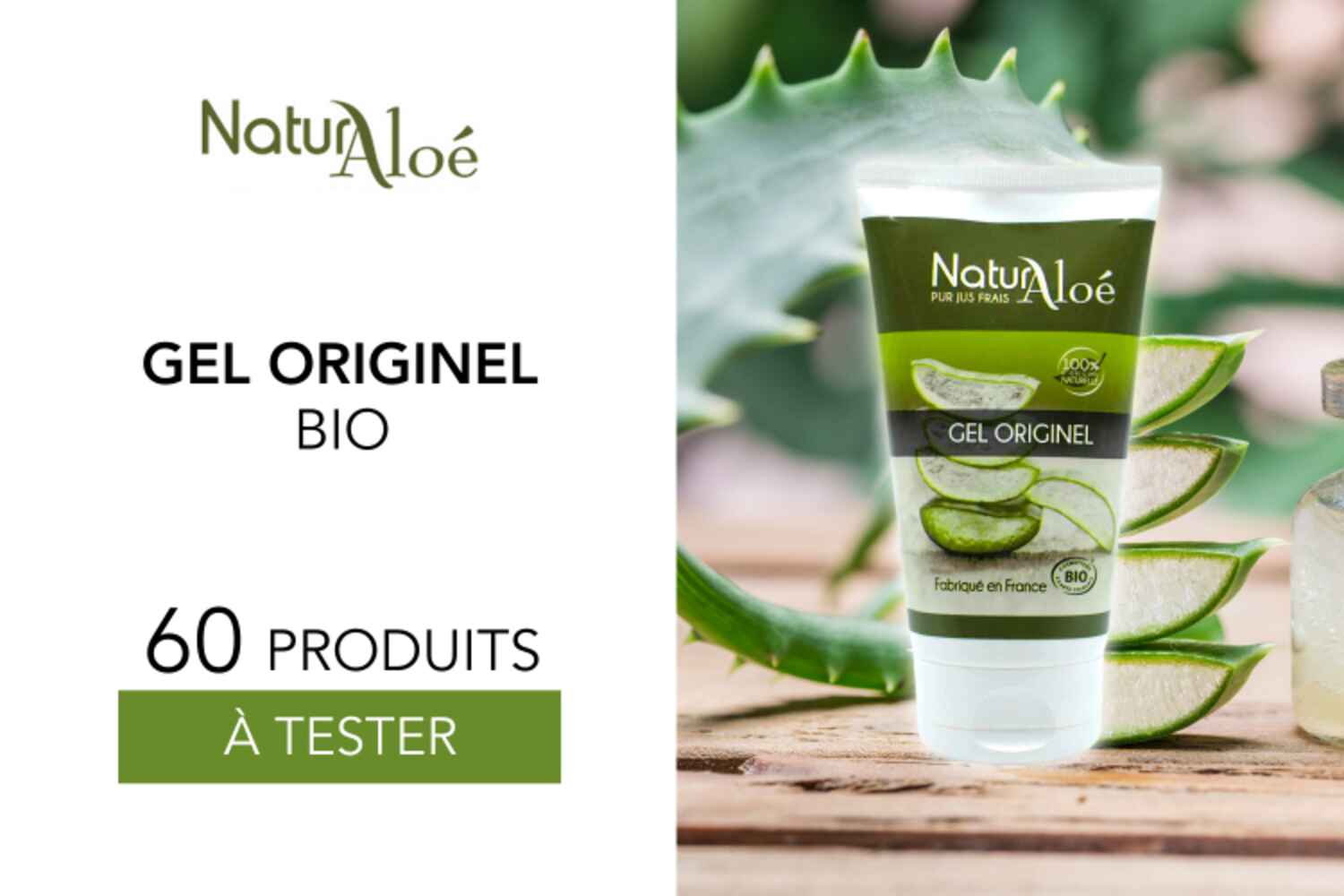 60 Gels Originel Bio de NaturAloé