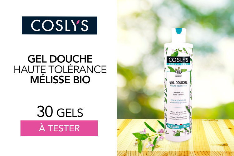 Le Gel Douche Mélisse Haute tolérance : 30 produits à tester !