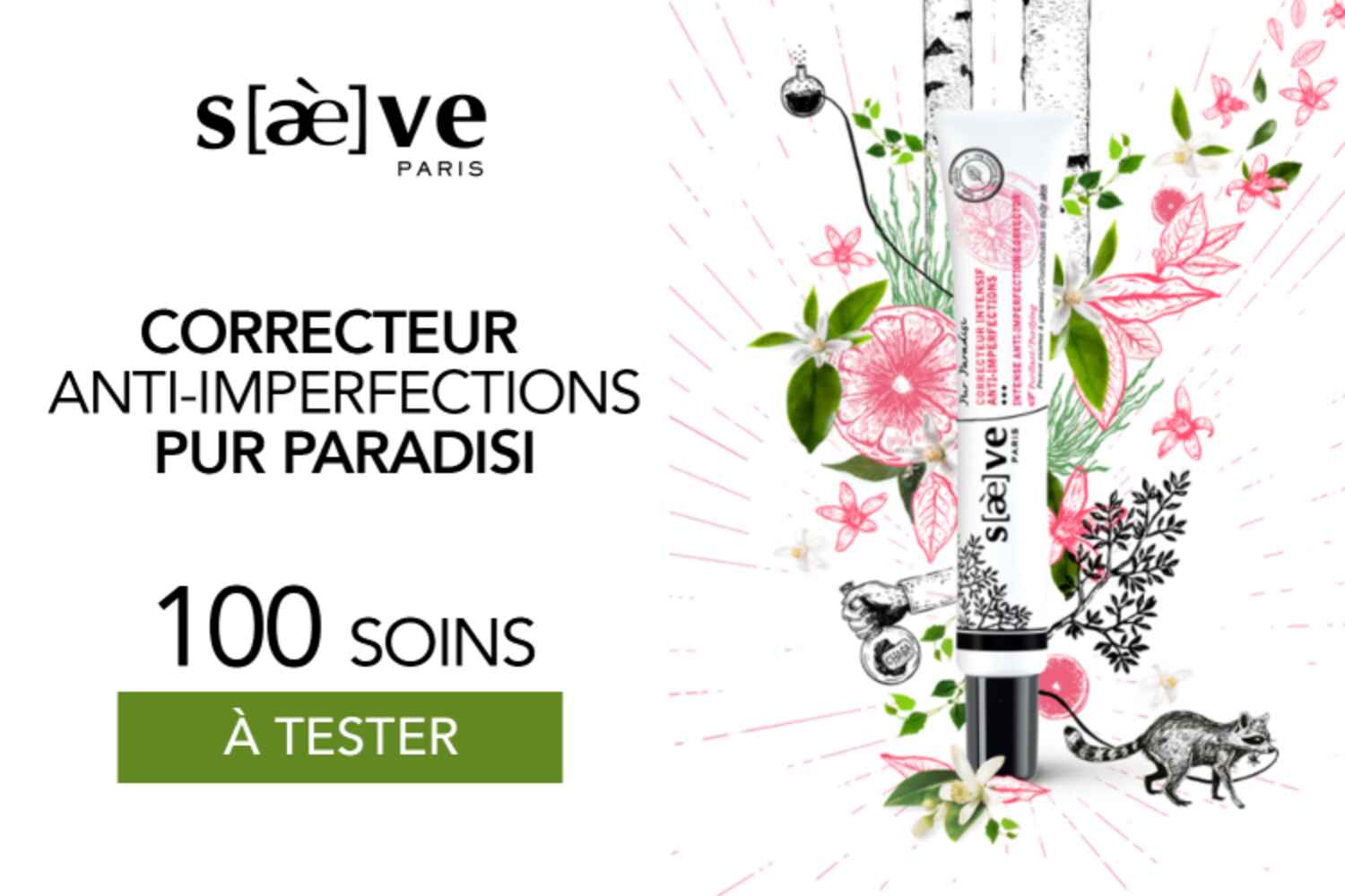 Correcteur Intensif Anti-Imperfections de Saeve : 100 soins à tester !