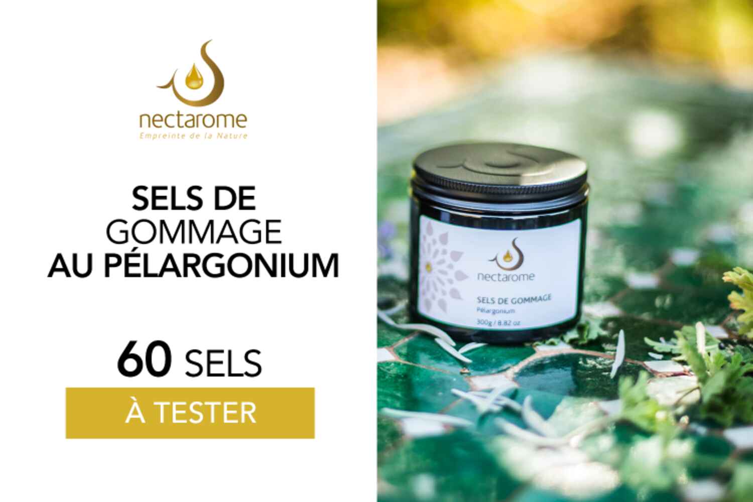 Sels de gommage Pélargonium : 60 produits à tester !