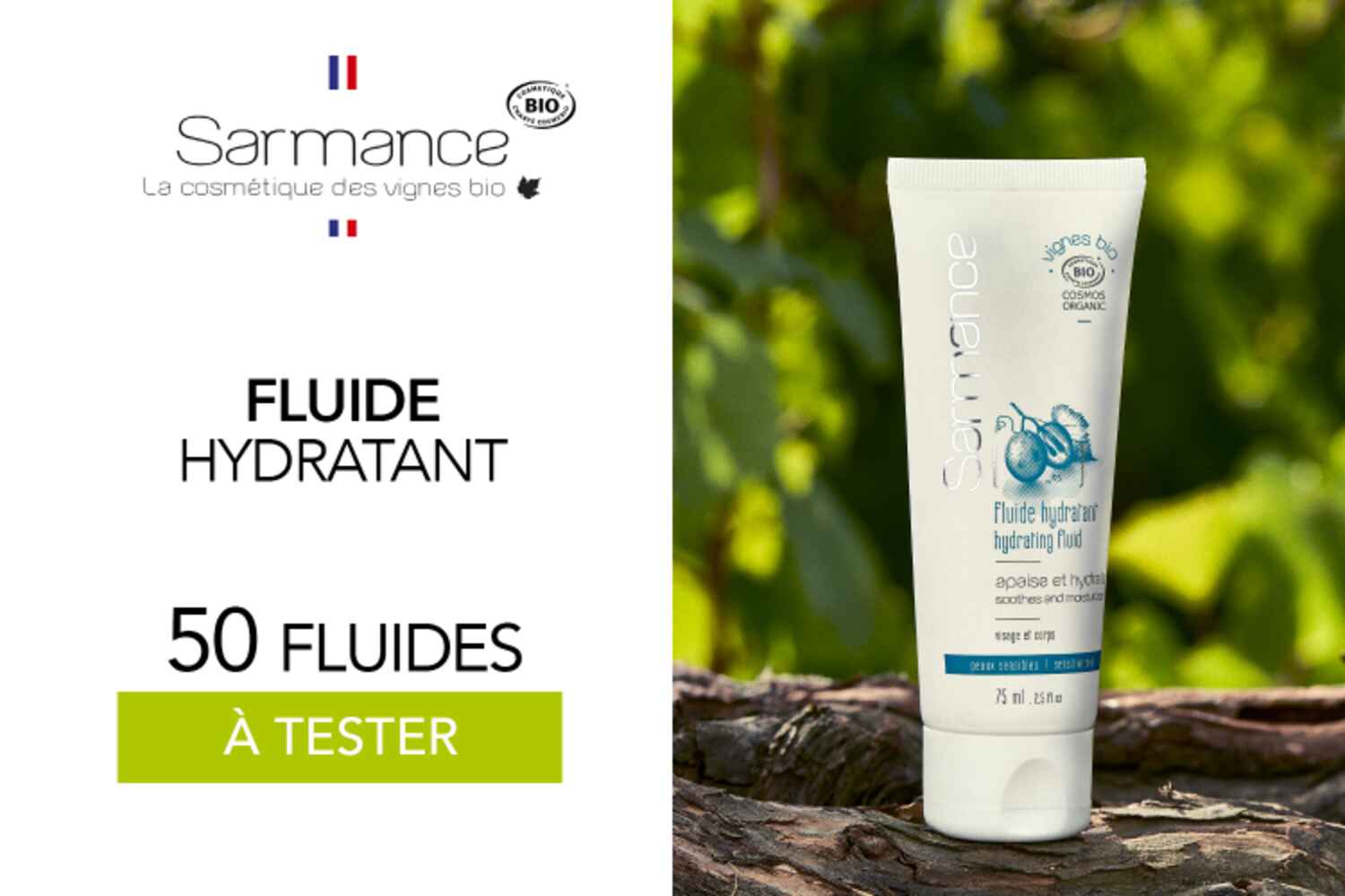 Fluide Hydratant Vignes Bio : 50 fluides à tester !