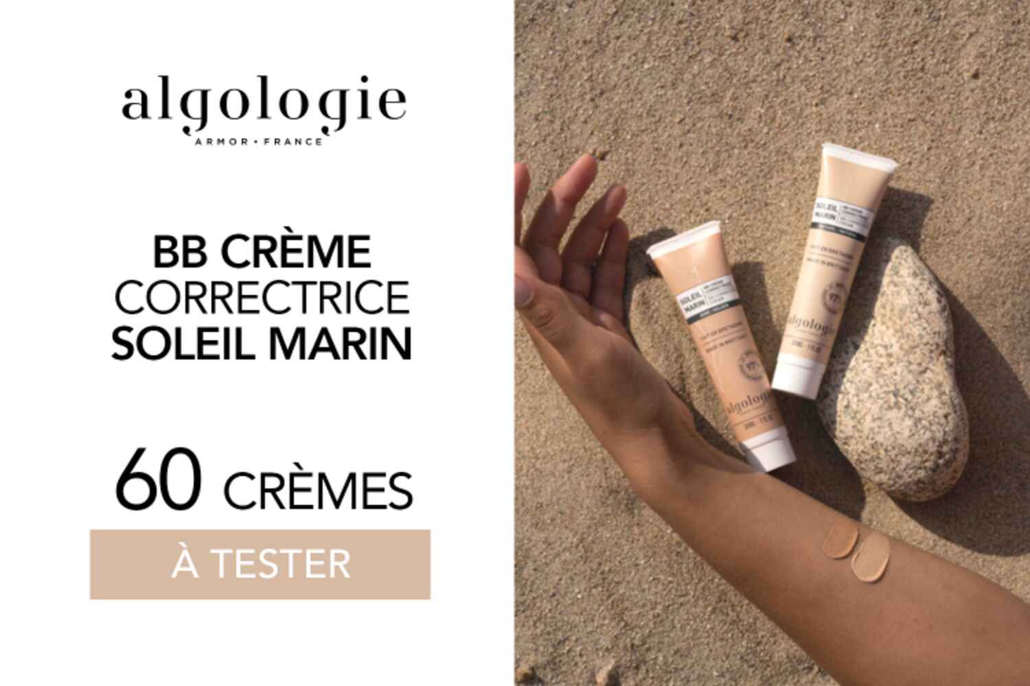 BB Crème Correctrice d'Algologie : 60 BB Crèmes à tester !