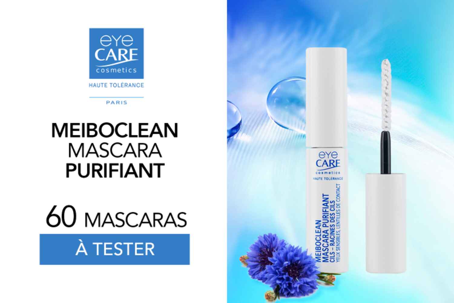 Le Mascara Purifiant Meiboclean d'Eye Care : 60 mascaras à tester !