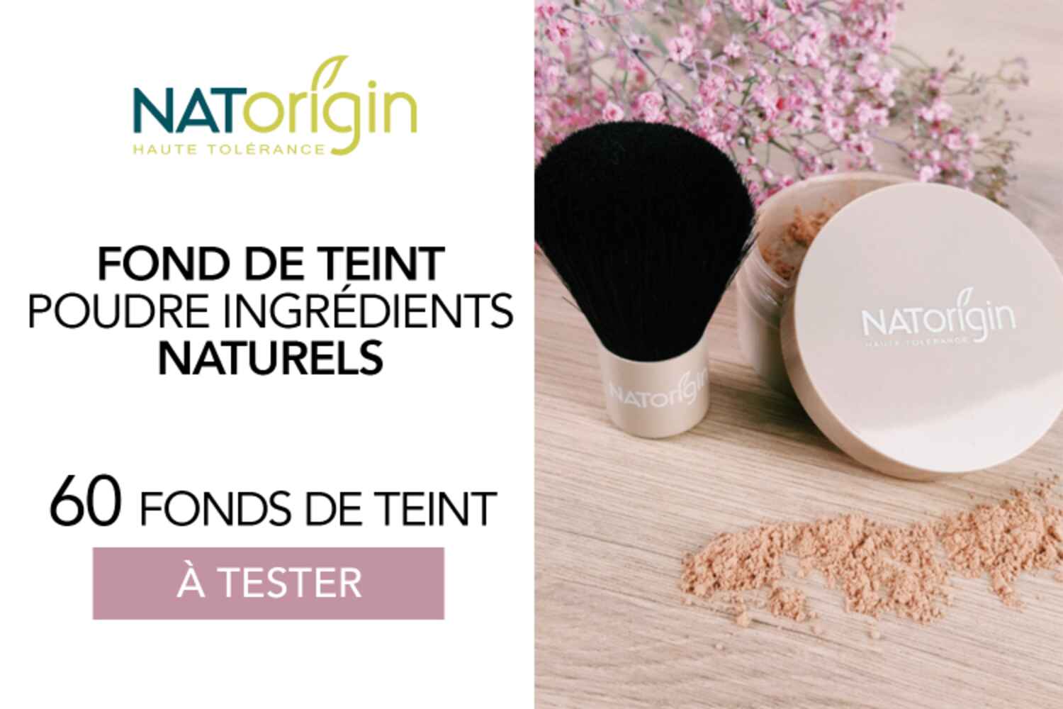 Le Fond de Teint Poudre de NATorigin : 60 fonds de teint à tester !