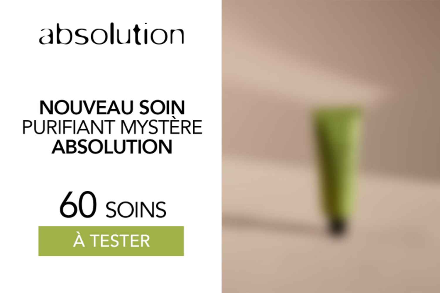 Nouveau Soin Purifiant Mystère : 60 soins à tester !