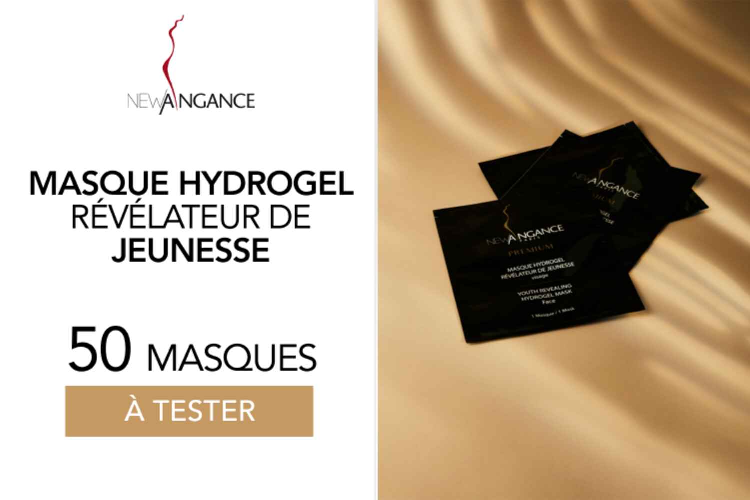 Masque Hydrogel Révélateur de Jeunesse : 50 masques à tester !