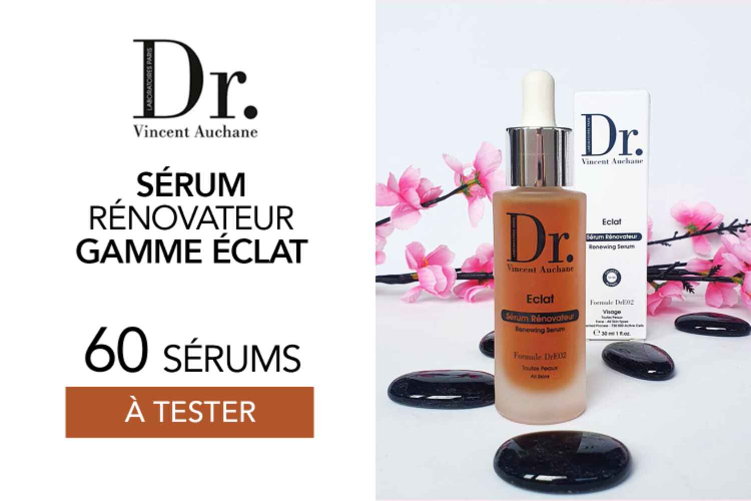 Sérum Rénovateur Eclat de Laboratoire Eferda : 60 Sérums à tester !
