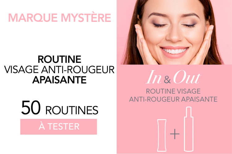 ROUTINE IN&OUT VISAGE APAISANTE & ANTI-ROUGEURS : 50 Routines à tester