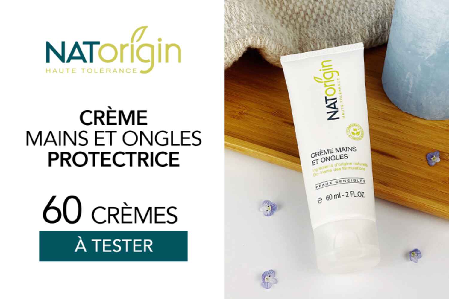 La Crème Mains et Ongles de NATorigin : 60 crèmes à tester !