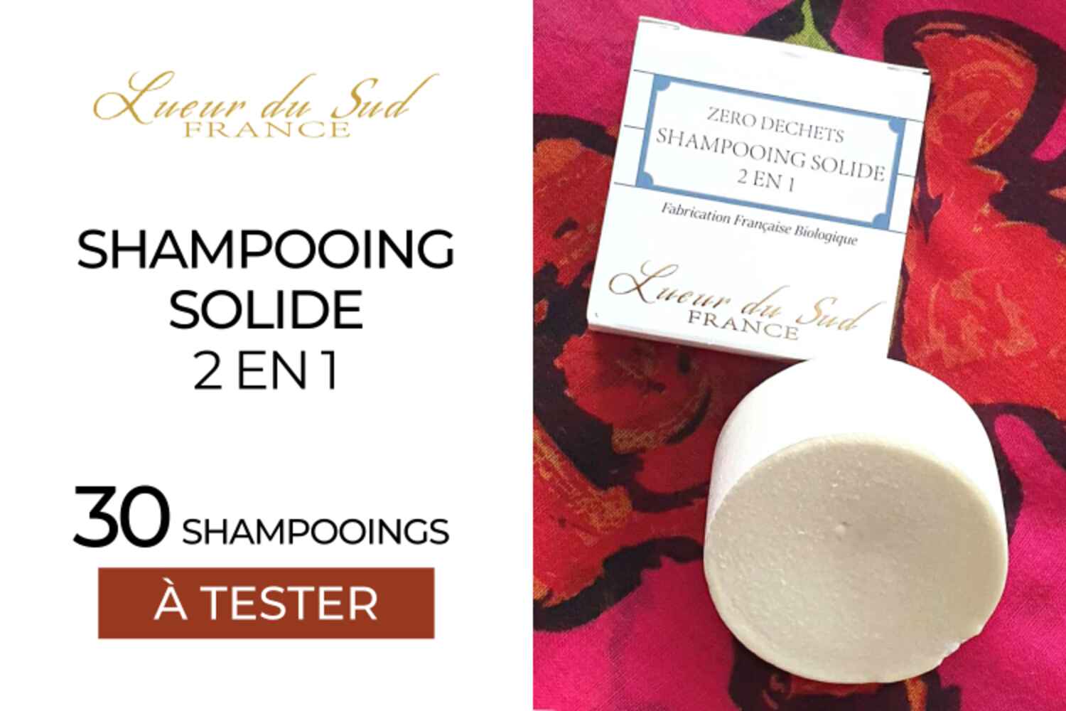30 Shampooings solides