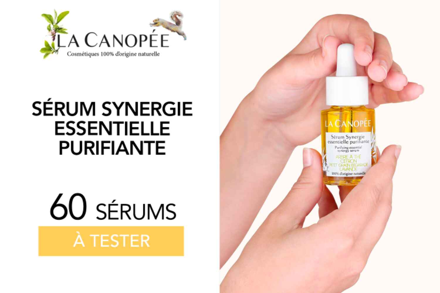 60 Sérum Synergie Essentielle Purifiante La Canopée