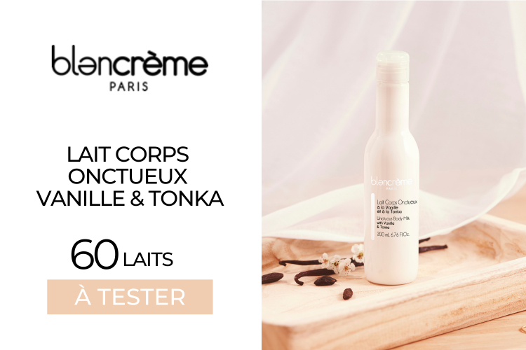 LAIT CORPS ONCTUEUX BLANCRÈME : 60 SOINS À TESTER !