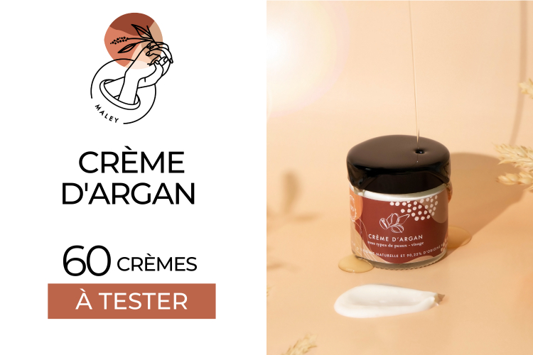 CRÈME D'ARGAN MALEY : 60 SOINS À TESTER !