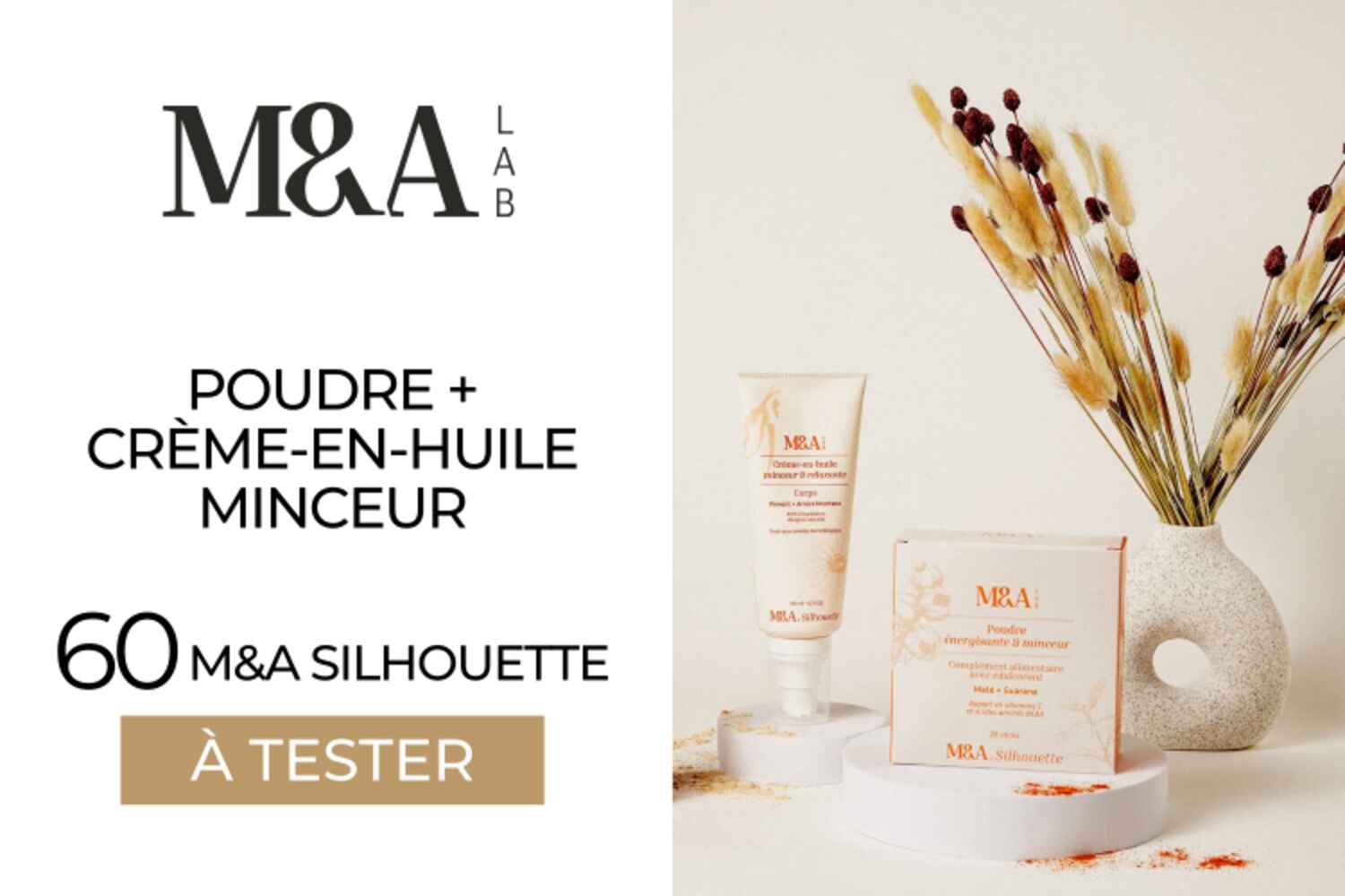 L'Inséparable M&A Silhouette de M&A Lab à tester !