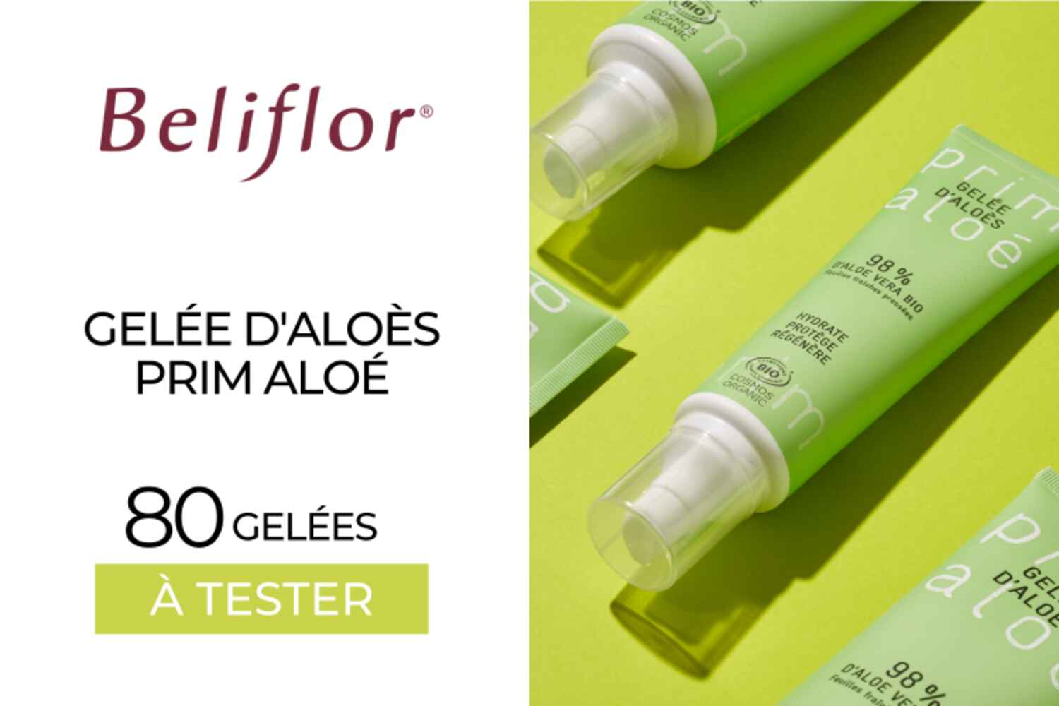 80 Gelée d'Aloès Prim Aloé de Beliflor à tester !