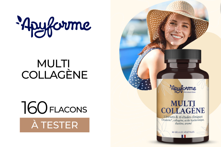 CURE MULTI-COLLAGÈNE APYFORME : 160 CURES À TESTER !