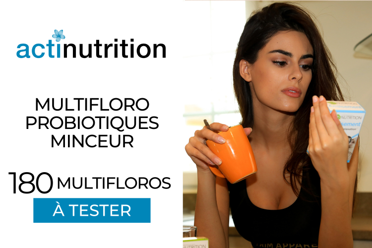 MULTIFLORO MINCEUR ACTINUTRITION : 180 CURES PROBIOTIQUES À TESTER !