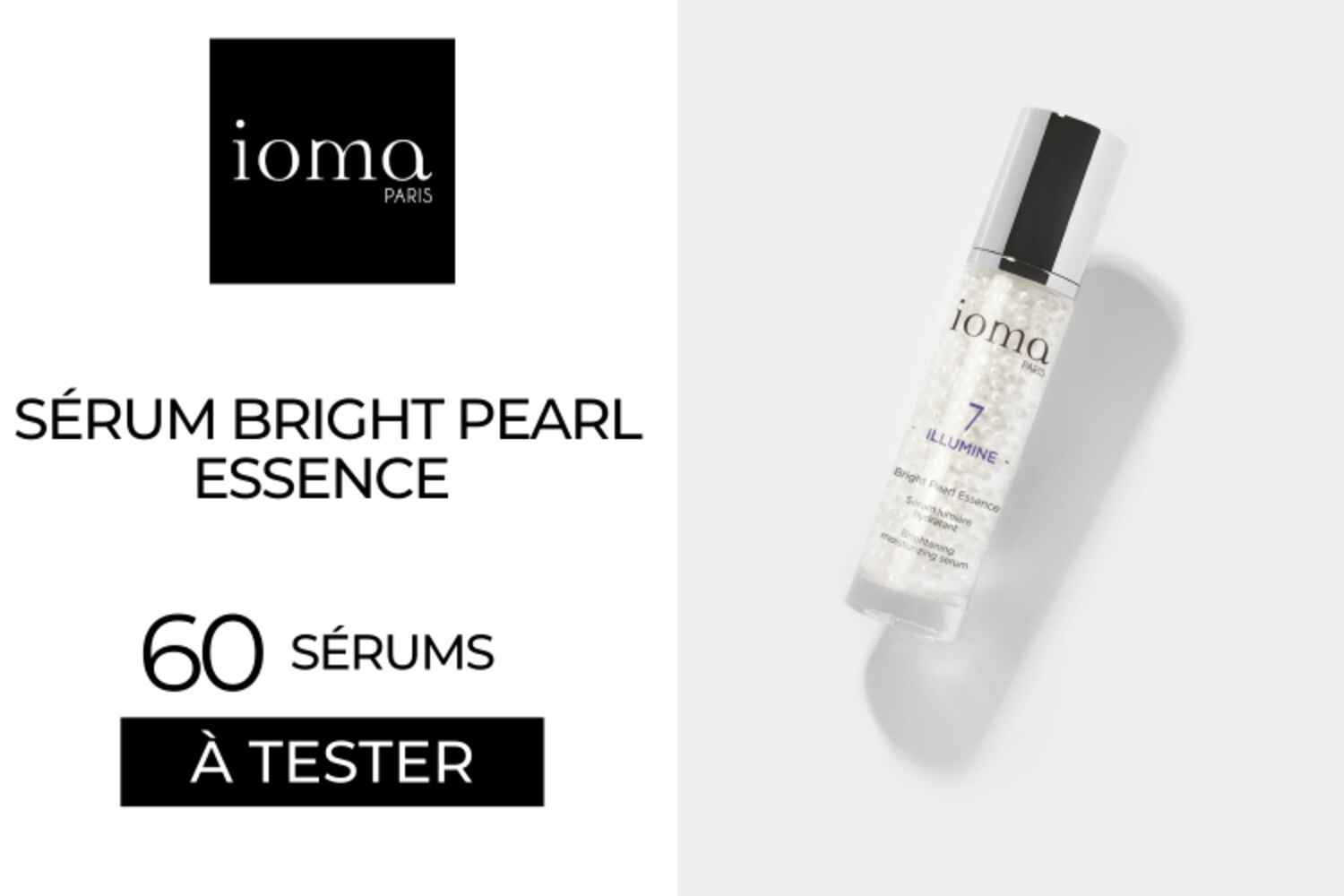 Bright Pearl Essence : 60 sérums à tester !