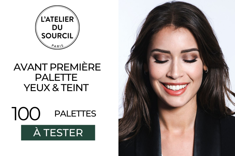 PALETTES L'ATELIER DU SOURCIL : 100 Palettes à tester !