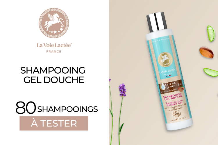80 SHAMPOING-GEL DOUCHE La Voie Lactée® : A TESTER !
