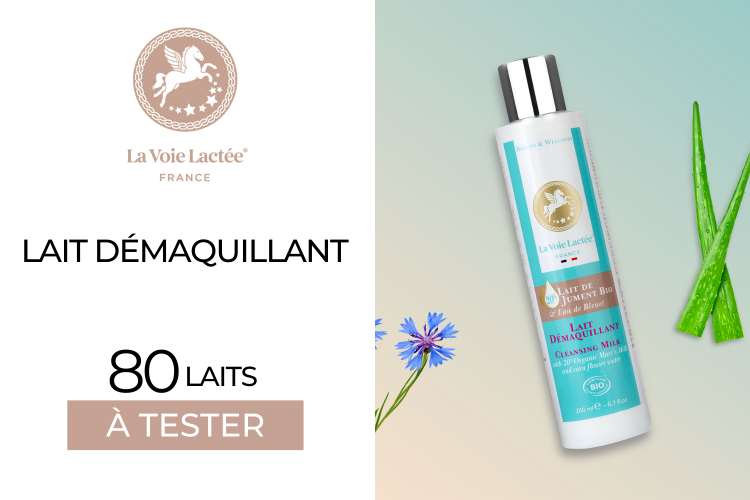80 LAITS DÉMAQUILLANTS La Voie Lactée® : A TESTER !