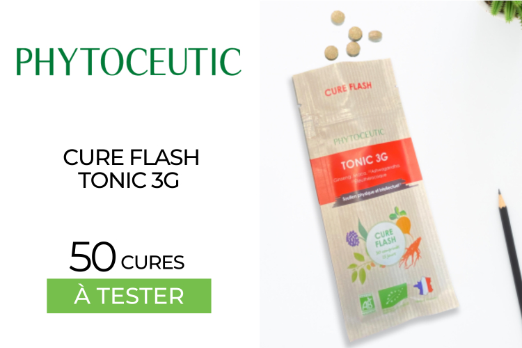 50 TONIC 3G - CURE FLASH de PHYTOCEUTIC à tester !