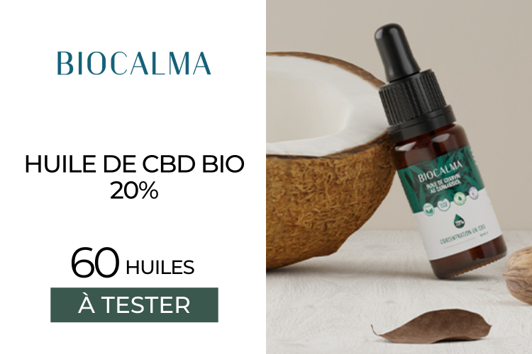60 Huiles de CBD bio 20% à tester !