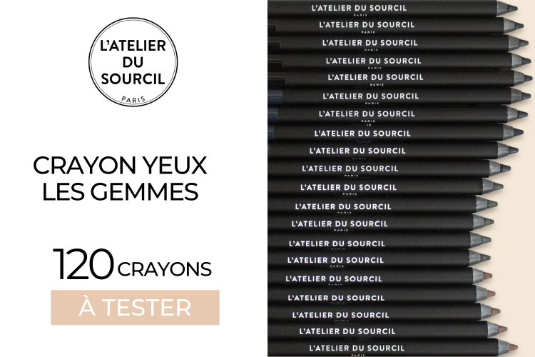 120 Crayon Yeux Les Gemmes de L'Atelier du Sourcil à tester !