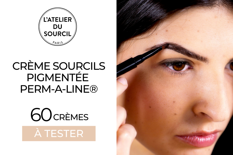 60 Crème sourcils pigmentée Perm-a-line® à tester !
