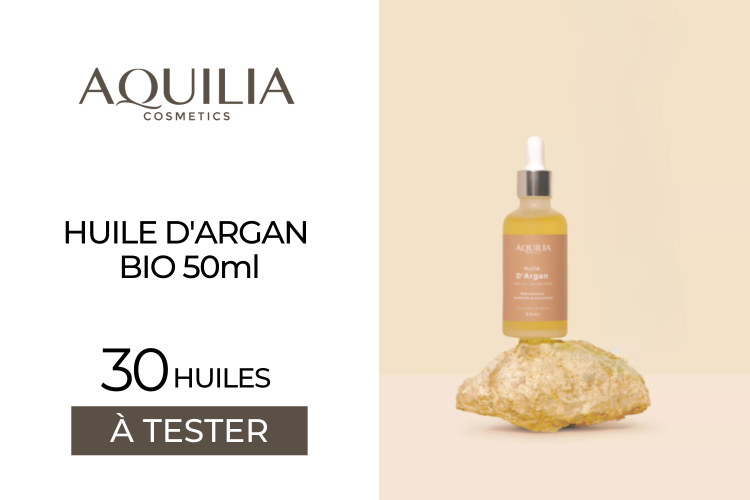 Huile d'Argan Bio 50ml à tester !