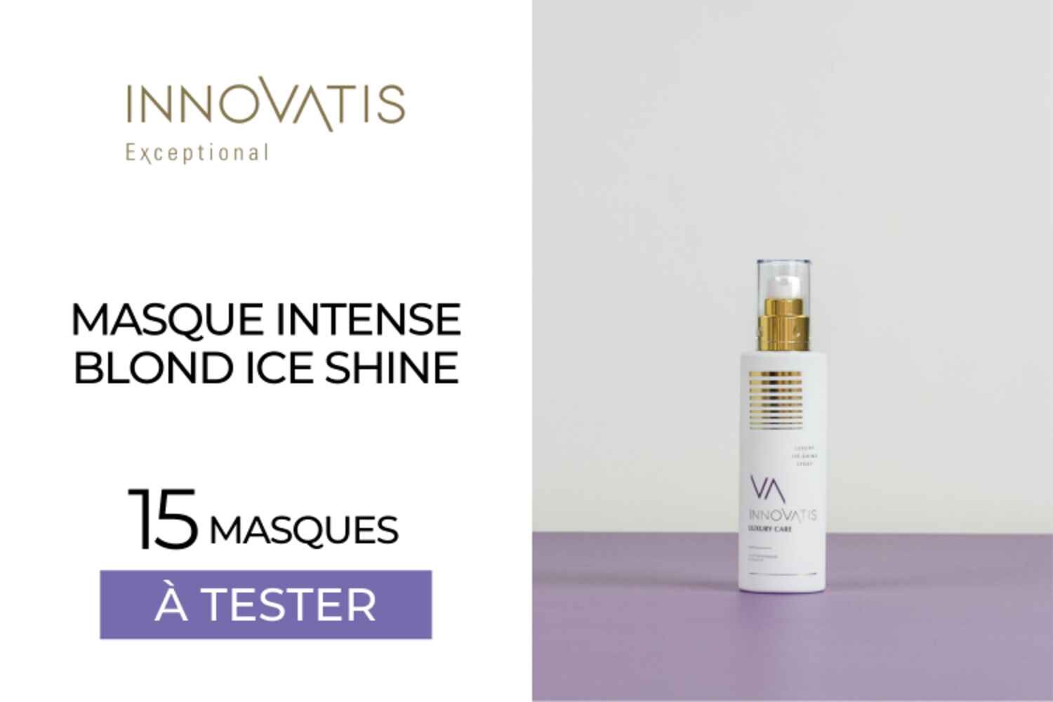 Masque Intense Blond Ice Shine à tester !