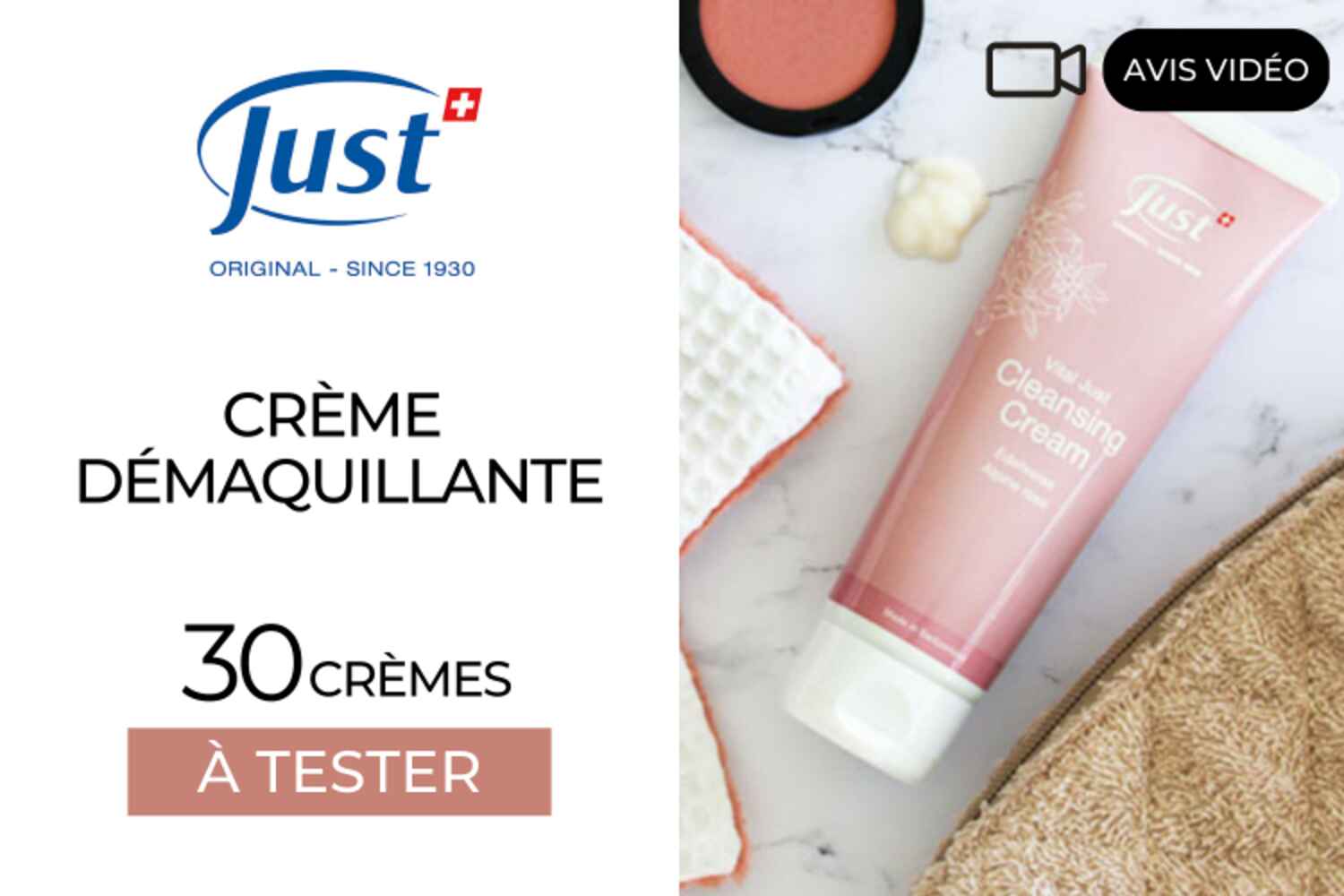 AVIS VIDEO - 30 Crème démaquillante à tester !