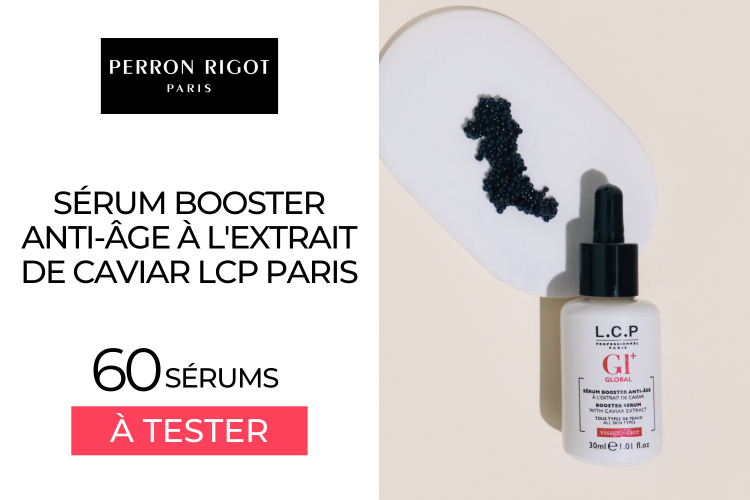 60 SÉRUM BOOSTER ANTI-ÂGE À L'EXTRAIT DE CAVIAR À TESTER !
