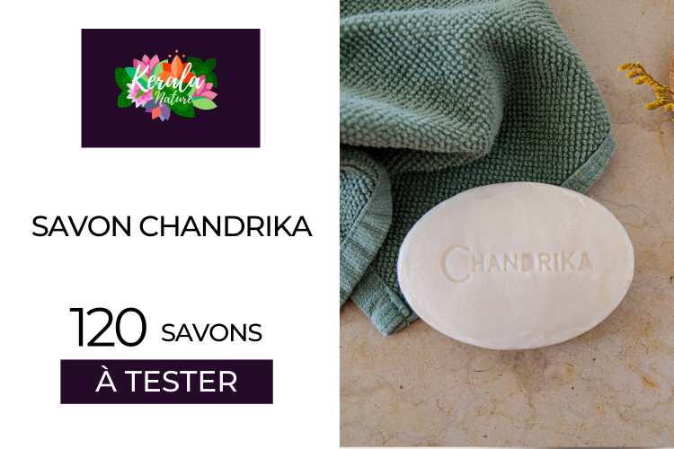 120 Savons Chandrika de Kerala Nature à tester !