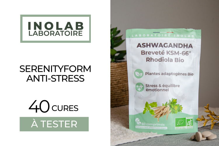 SERENITYFORM : 40 complexes anti-stress bio à tester !