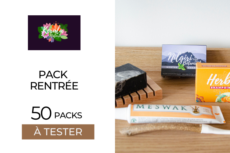 30 Pack Rentrée de Kerala Nature à tester !