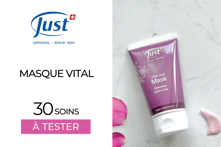Masque Vital JUST à tester !