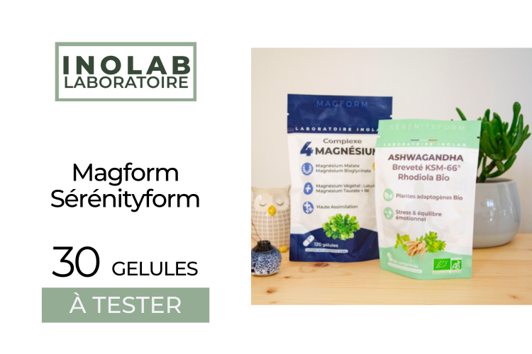 30 Magform Sérénityform du Laboratoire Inolab à tester !