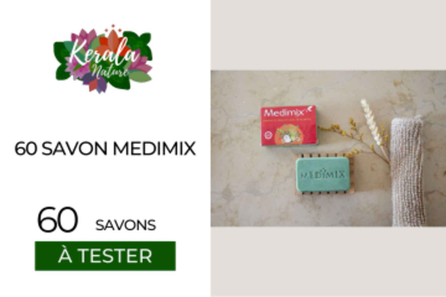 60 Savon Medimix à tester !