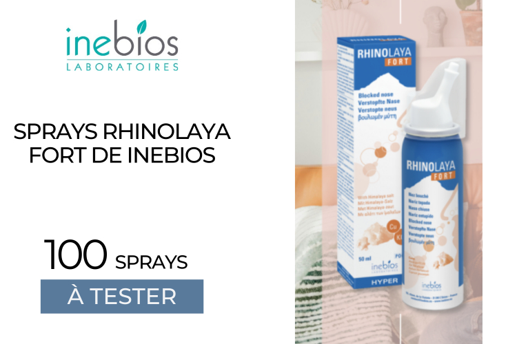 100 Sprays Rhinolaya Fort - Nez bouché à tester !