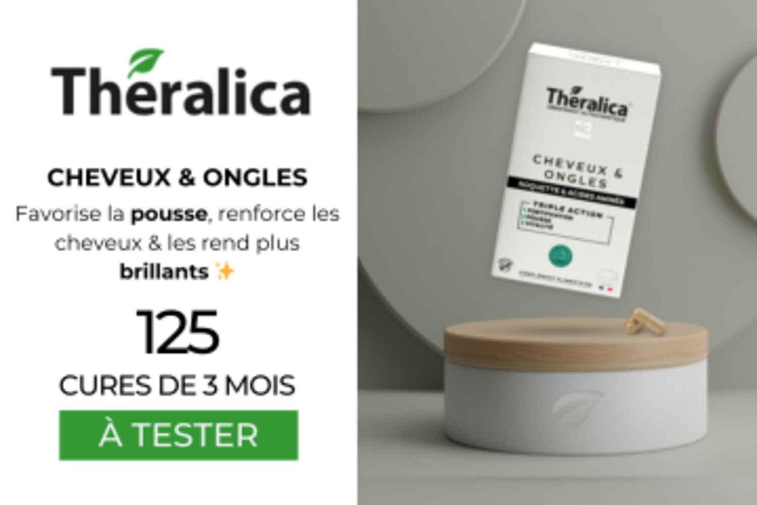 125 Cheveux & Ongles à tester