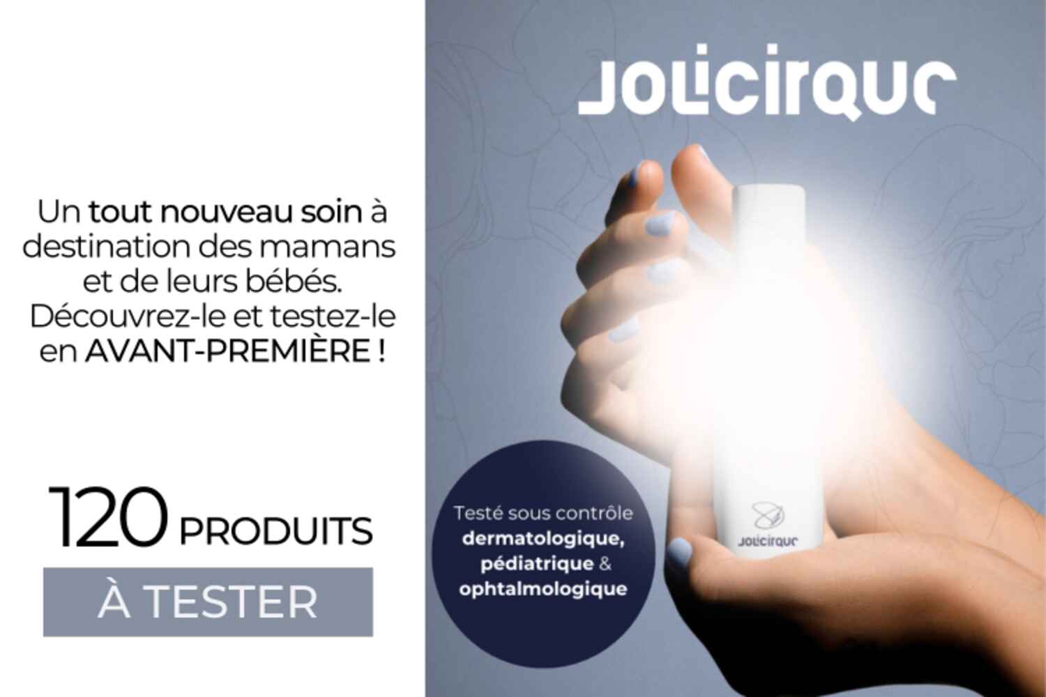 NEW PRODUIT MYSTÈRE JOLICIRQUE À TESTER EN AVANT-PREMIÈRE !