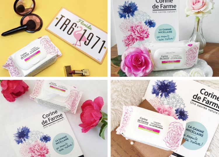 Les avis des Vanities sur les lingettes démaquillantes Corine de Farme